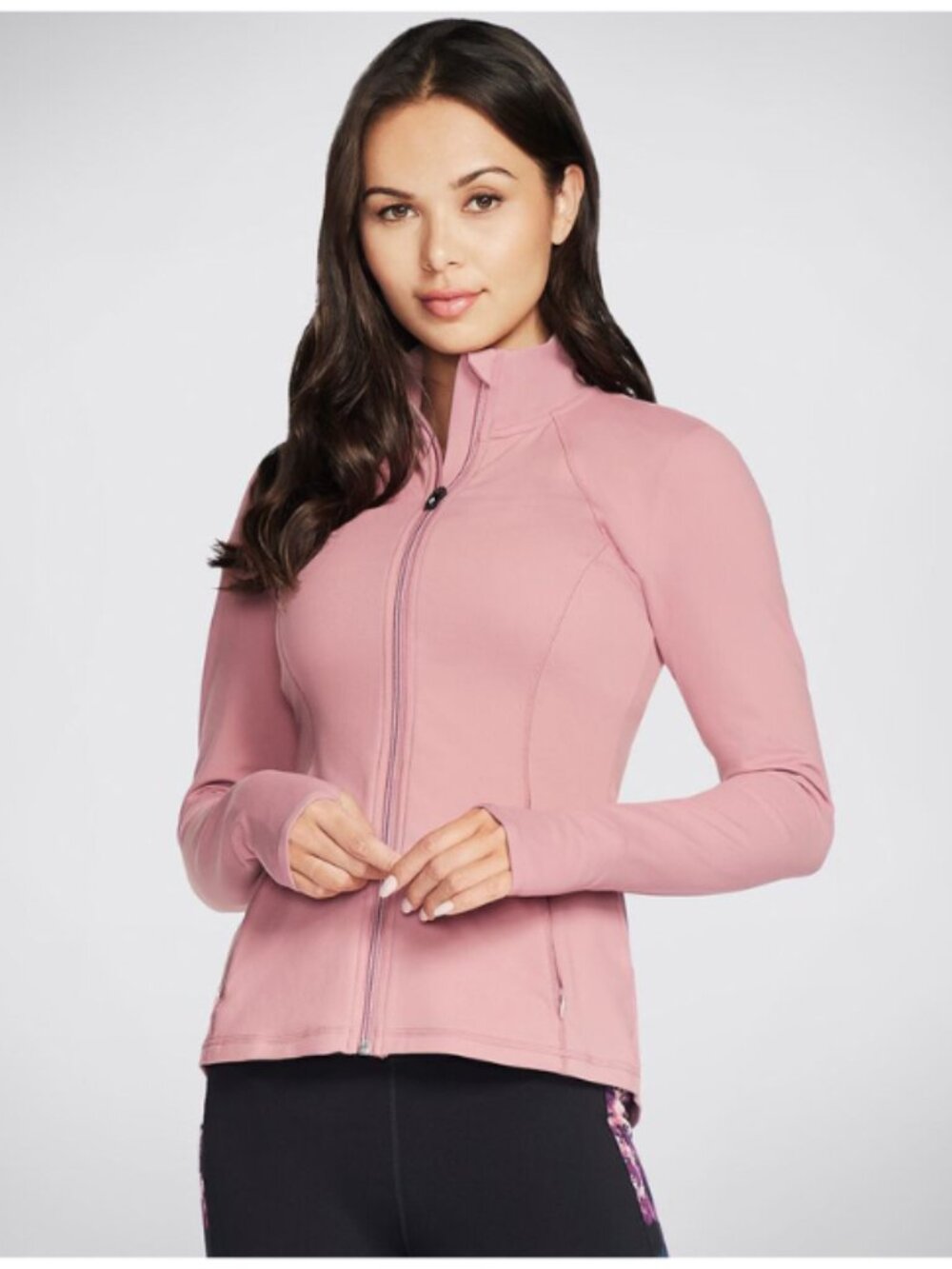 Skechers NWT Women's Mauve THE GO WALK Mesh Jacket w/GO FLEX, Medium